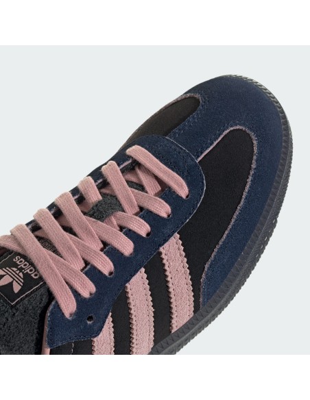 adidas Samba OG Black Wonder Mauve Indigo Women's JI2679 MBS