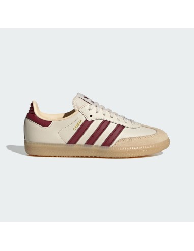 adidas Samba OG Wonder White Shadow Red Gum GS JQ8554 MBS