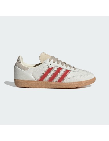 adidas Samba OG Pony Hair Wonder Beige Better Scarlet Women's JS3935 MBS