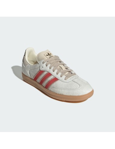 adidas Samba OG Pony Hair Wonder Beige Better Scarlet Women's JS3935 MBS