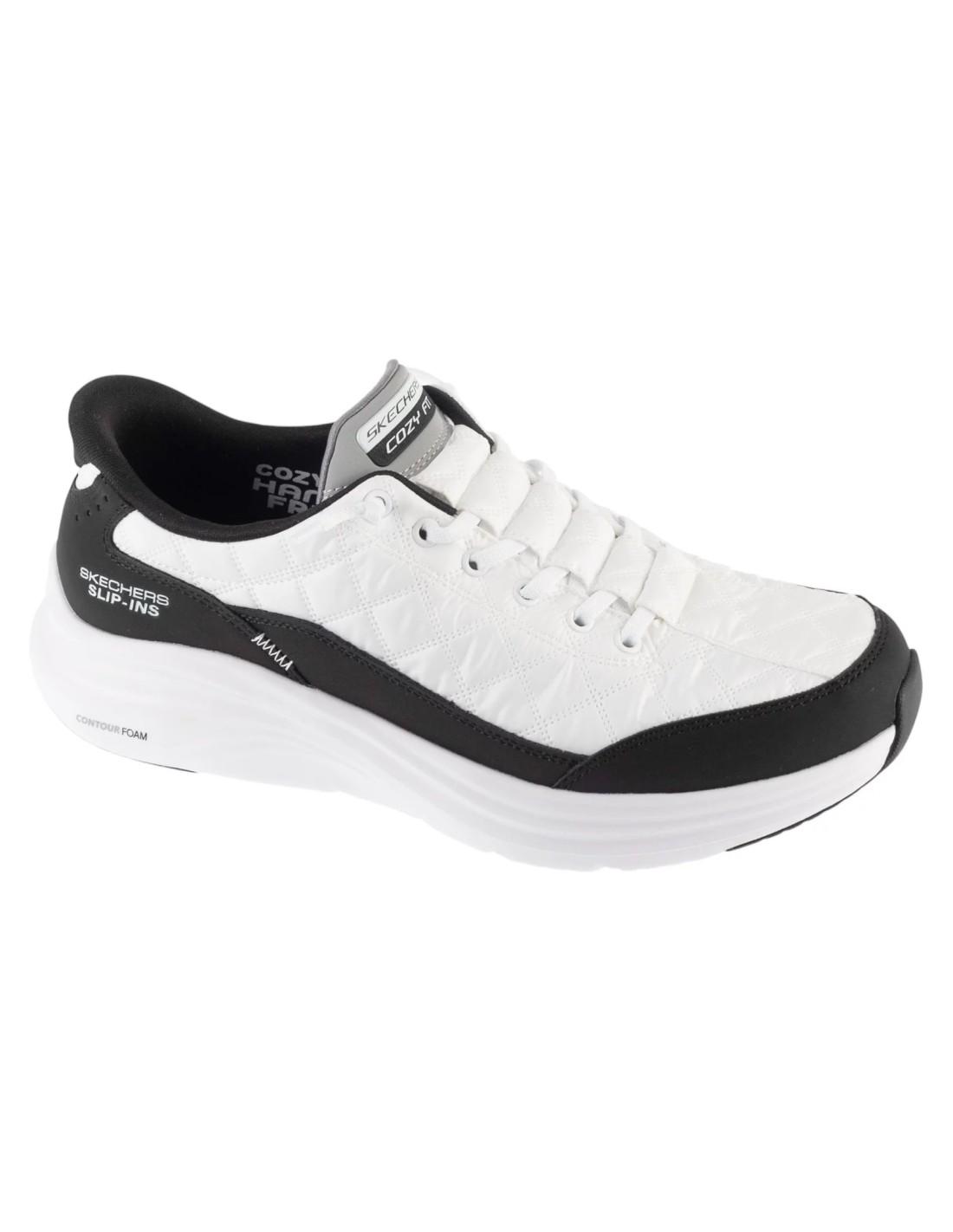 Skechers SlipIns Contour Foam Cozy 232619WBK
