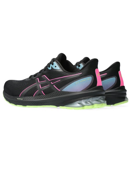 ASICS Gt-1000 12 1012B508-001 Γυναικεία Αθλητικά Παπούτσια Running Μαύρα Αδιάβροχα με Μεμβράνη Gore-Tex