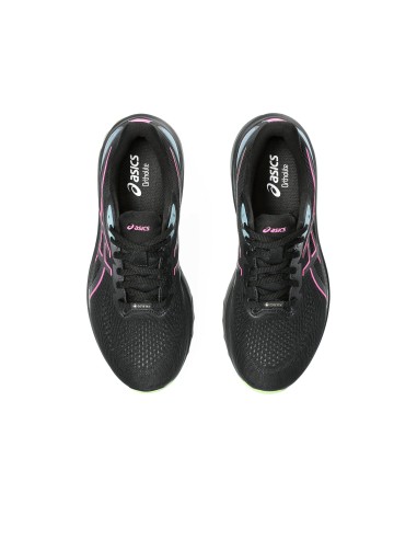 ASICS Gt-1000 12 1012B508-001 Γυναικεία Αθλητικά Παπούτσια Running Μαύρα Αδιάβροχα με Μεμβράνη Gore-Tex