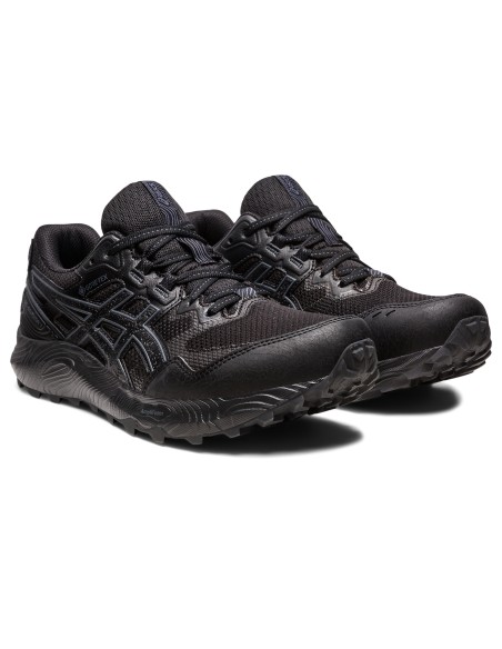 ASICS Gel-Sonoma 7 1012B414-002 Γυναικεία Αθλητικά Παπούτσια Trail Running Αδιάβροχα με Μεμβράνη Gore-Tex Black / Carrier Grey