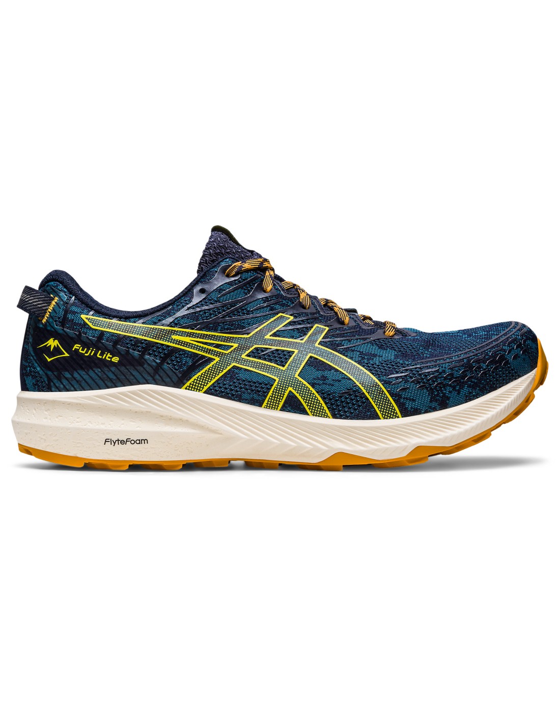 ASICS Fuji Lite 3 1011B467-401 Ανδρικά Αθλητικά Παπούτσια Trail Running Μπλε