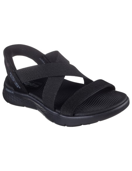 Skechers SlipIns Go Walk Flex Sandal Glimmer Up 141489BBK