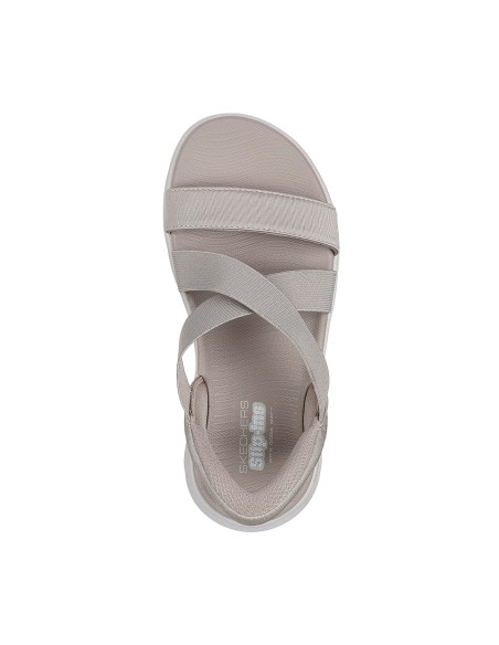 Skechers SlipIns Go Walk Flex Sandal Glimmer Up 141489TPE