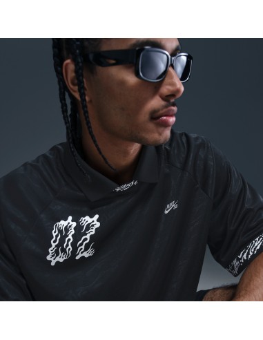 Nike SB DriFIT Jacquard Skate Top BlackBlackWhite HJ2965010 MBS