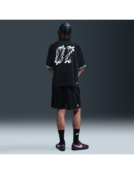 Nike SB DriFIT Jacquard Skate Top BlackBlackWhite HJ2965010 MBS