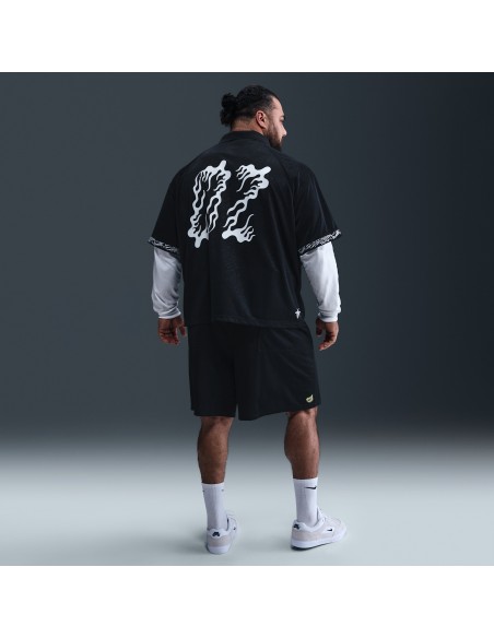 Nike SB DriFIT Jacquard Skate Top BlackBlackWhite HJ2965010 MBS