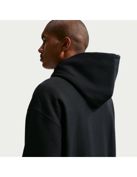 Nike Solo Swoosh Men's Pullover Hoodie BlackBlackWhite HV1082010 MBS
