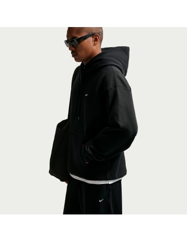 Nike Solo Swoosh Men's Pullover Hoodie BlackBlackWhite HV1082010 MBS