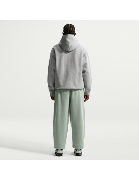 Nike Solo Swoosh Pullover Hoodie 'Dark Grey HeatherLight Smoke GreyWhite' HV1082063 MBS