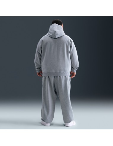 Nike Solo Swoosh Pullover Hoodie 'Dark Grey HeatherLight Smoke GreyWhite' HV1082063 MBS