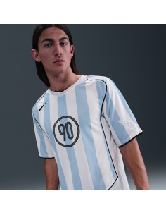 Nike T90 DriFit Soccer Jersey 'Psychic BlueWhiteBlackBlack' IB4214422 MBS