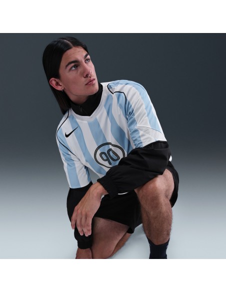 Nike T90 DriFit Soccer Jersey 'Psychic BlueWhiteBlackBlack' IB4214422 MBS