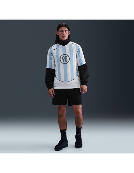 Nike T90 DriFit Soccer Jersey 'Psychic BlueWhiteBlackBlack' IB4214422 MBS