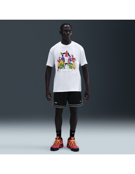 Nike Sportswear LeBron 'Heat Wave' Men's Basketball Tshirt White IH8570100 MBS