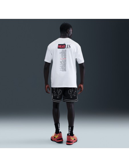 Nike Sportswear LeBron 'Heat Wave' Men's Basketball Tshirt White IH8570100 MBS