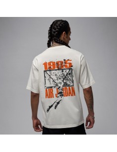 Air Jordan Brooklyn Oversized Graphic TShirt 'SailOff Black' IB3297133 MBS