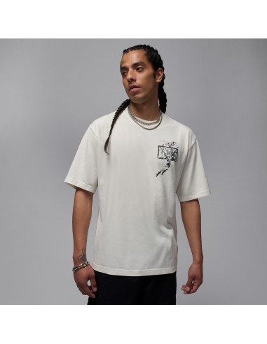 Air Jordan Brooklyn Oversized Graphic TShirt 'SailOff Black' IB3297133 MBS