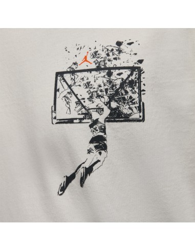 Air Jordan Brooklyn Oversized Graphic TShirt 'SailOff Black' IB3297133 MBS