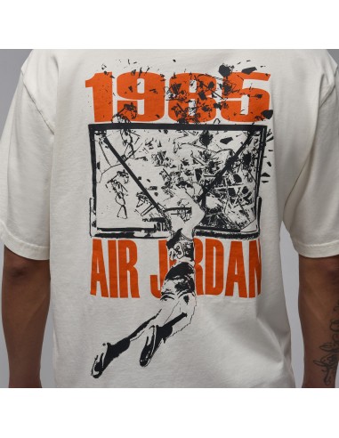 Air Jordan Brooklyn Oversized Graphic TShirt 'SailOff Black' IB3297133 MBS