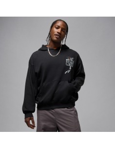 Jordan Brooklyn Men's Oversized Pullover Hoodie BlackStarfish IF5853010 MBS