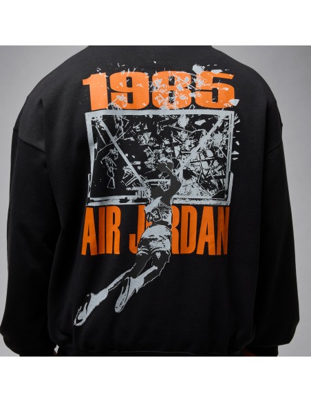Jordan Brooklyn Men's Oversized Pullover Hoodie BlackStarfish IF5853010 MBS