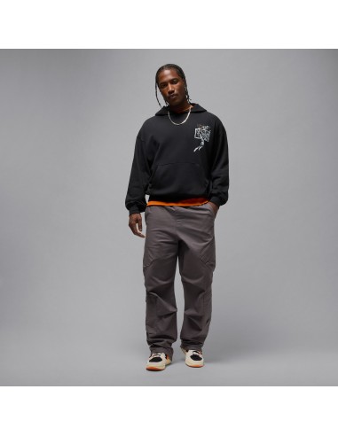 Jordan Brooklyn Men's Oversized Pullover Hoodie BlackStarfish IF5853010 MBS