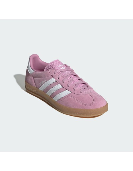 adidas Gazelle Indoor Bliss Lilac White Women's JS1395 MBS