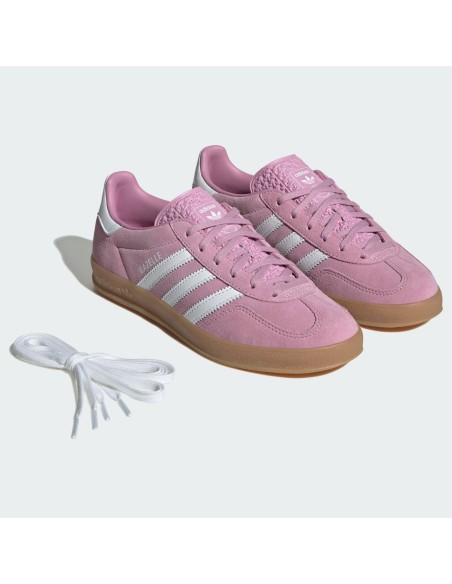 adidas Gazelle Indoor Bliss Lilac White Women's JS1395 MBS