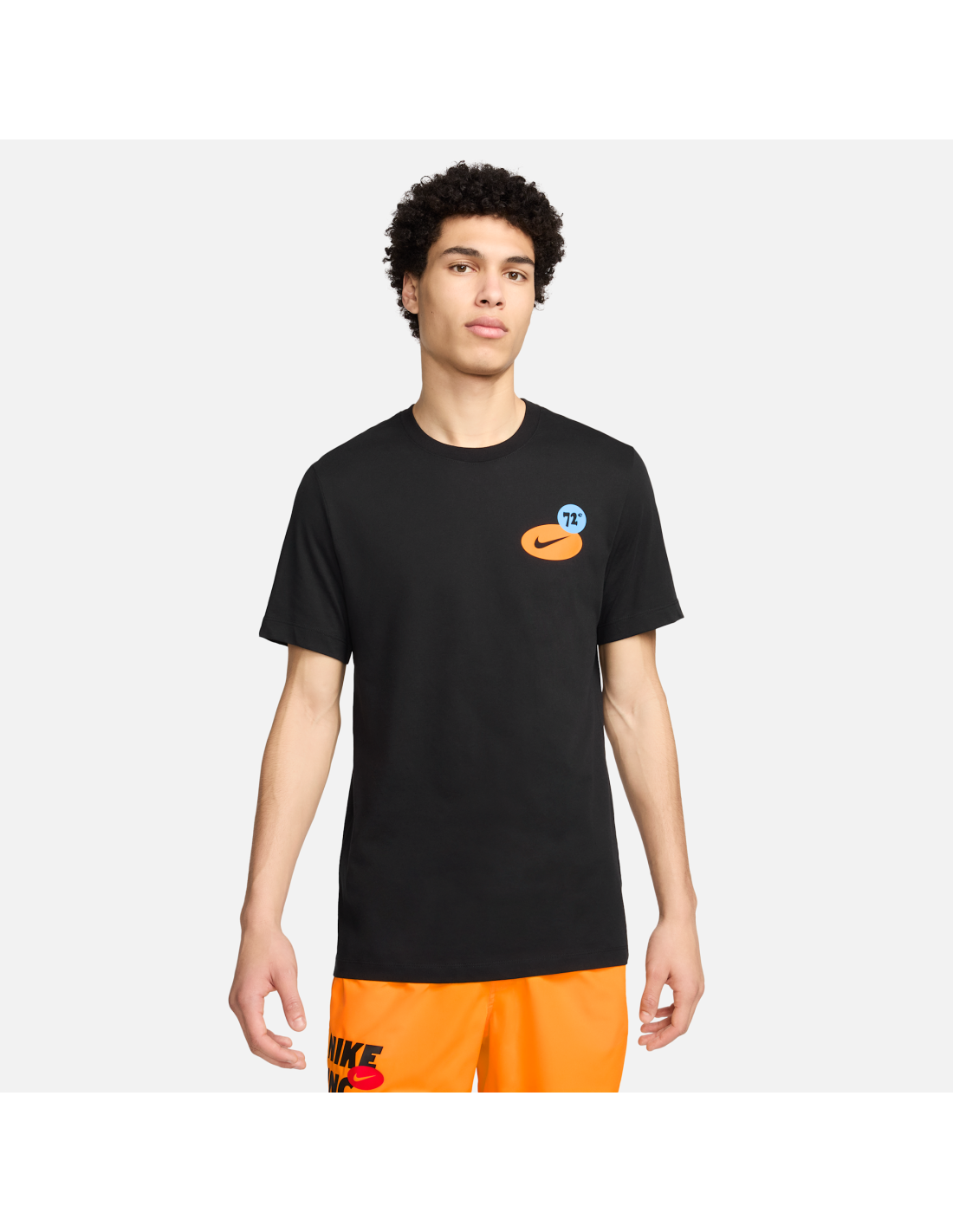 Nike Men's DriFIT Fitness TShirt Black FV8366010 MBS