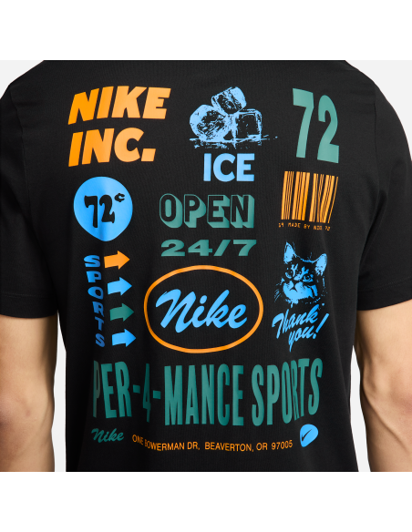 Nike Men's DriFIT Fitness TShirt Black FV8366010 MBS