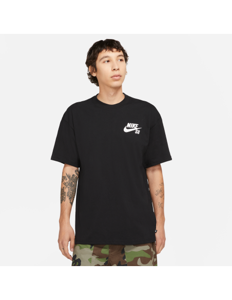 Nike SB Logo Skate TShirt BlackWhite DC7817010 MBS