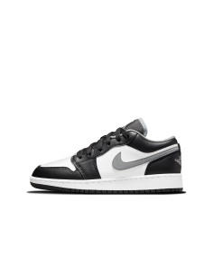 Jordan 1 Low Black White Grey GS 553560040 MBS