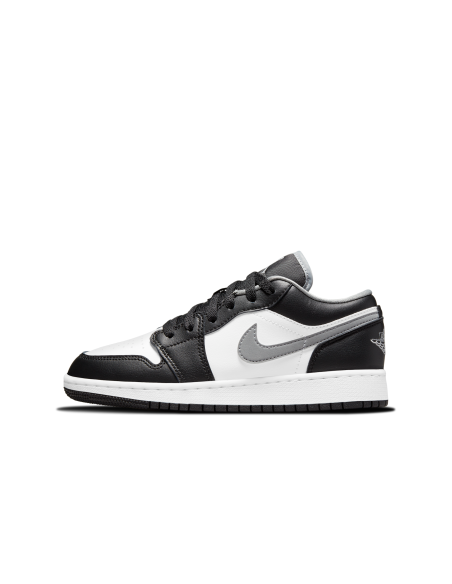 Jordan 1 Low Black White Grey GS 553560040 MBS