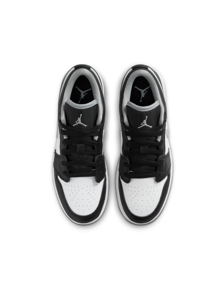Jordan 1 Low Black White Grey GS 553560040 MBS