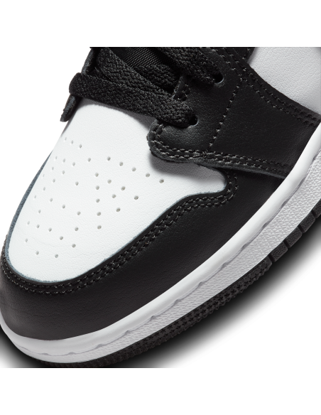 Jordan 1 Low Black White Grey GS 553560040 MBS