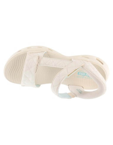 Skechers SlipIns GO Walk GlideStep 20 Sandal Cozy Fit Jada 141276NAT