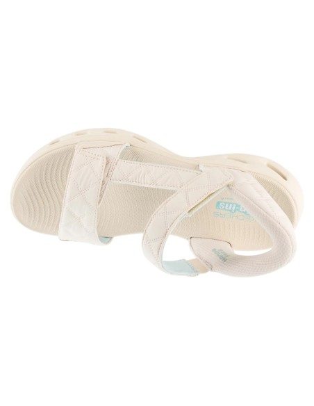 Skechers SlipIns GO Walk GlideStep 20 Sandal Cozy Fit Jada 141276NAT