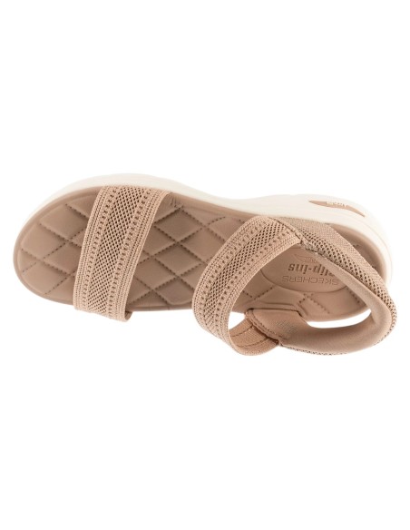 Skechers SlipIns GO Walk Arch Fit 20 Sandal Kennedy 140844TAN