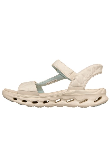 Skechers SlipIns GO Walk GlideStep 20 Sandal Cozy Fit Jada 141276NAT