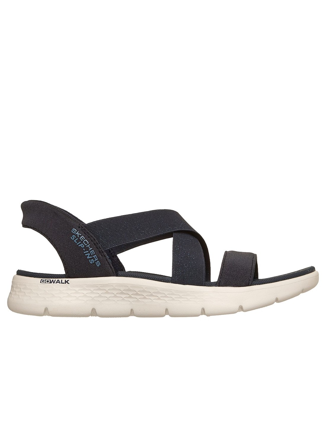 Skechers SlipIns Go Walk Flex Sandal Glimmer Up 141489NVY