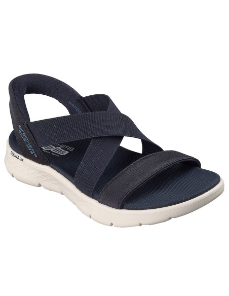 Skechers SlipIns Go Walk Flex Sandal Glimmer Up 141489NVY