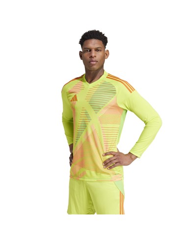 adidas Tiro 24 Competition Long lime green men's goalkeeper jersey IU0291