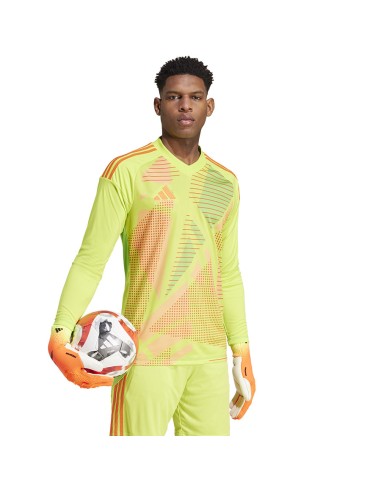 adidas Tiro 24 Competition Long lime green men's goalkeeper jersey IU0291