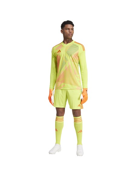 adidas Tiro 24 Competition Long lime green men's goalkeeper jersey IU0291