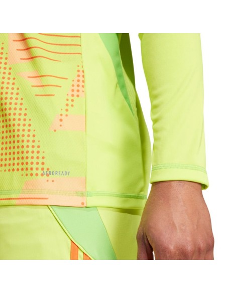 adidas Tiro 24 Competition Long lime green men's goalkeeper jersey IU0291