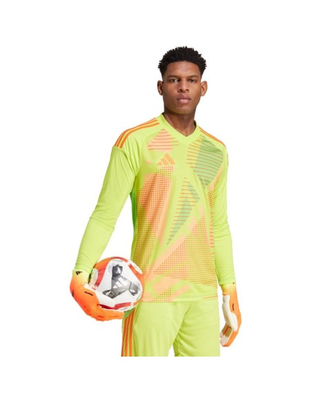 adidas Tiro 24 Competition Long lime green men's goalkeeper jersey IU0291